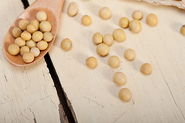 Image showing organic soya beans 