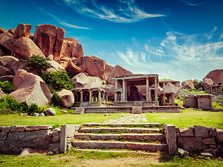 Image showing Ruins in Hampi