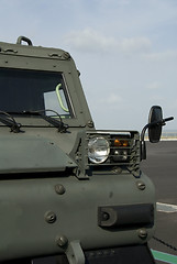 Image showing Tracked military vehicle