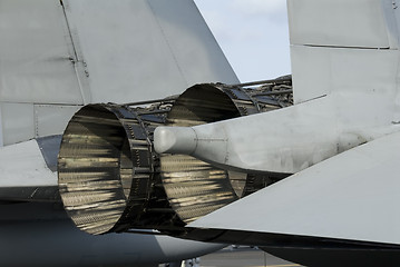 Image showing Rear detail of F-15