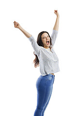 Image showing Happy woman