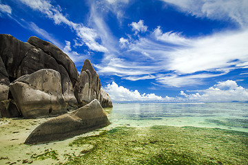 Image showing Anse Source D\'Argent beach