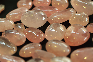 Image showing rose quartz mineral texture