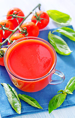 Image showing tomato juice