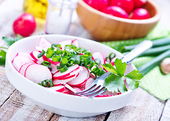 Image showing radish salad