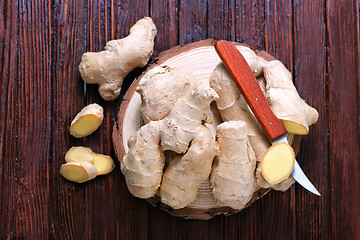 Image showing fresh ginger