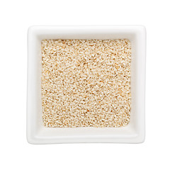 Image showing White sesame seed
