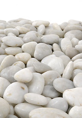 Image showing White Stones Vertical