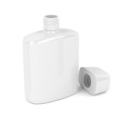 Image showing Aftershave lotion on white