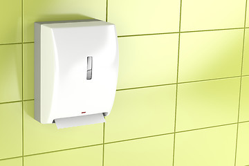 Image showing Paper towel dispenser