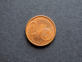 Image showing Two Cent Euro coin