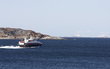 Image showing Norwegian ferry