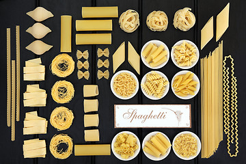 Image showing Italian Dried Pasta Spaghetti 