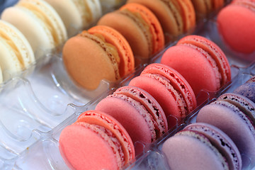 Image showing color macaroon background