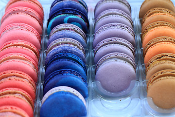 Image showing color macaroon background