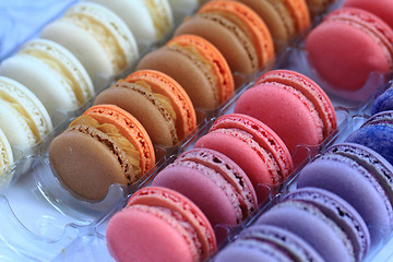 Image showing color macaroon background