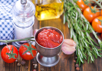 Image showing tomato pasta