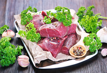 Image showing raw meat