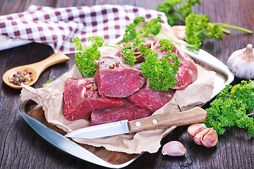 Image showing raw meat