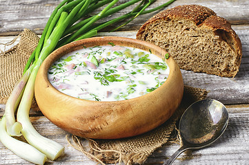 Image showing Summer cold soup