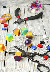 Image showing craft of making handmade jewelry