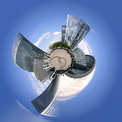 Image showing Planet of Skyscrapers in Paris