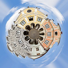 Image showing Planet of city Telc, Czech Republic Unesco