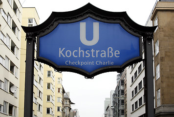 Image showing Underground  Kochstrasse