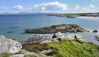 Image showing Ireland coastline landscape