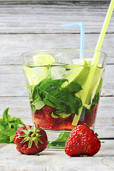 Image showing Mojito alcoholic drink