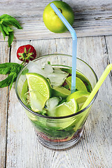 Image showing Mojito alcoholic drink