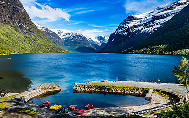 Image showing Beautiful Nature Norway.