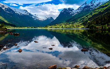 Image showing Beautiful Nature Norway.