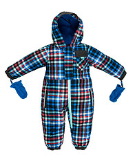 Image showing Childrens snowsuit fall