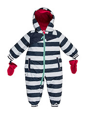 Image showing Childrens snowsuit fall