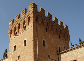 Image showing monastery tower