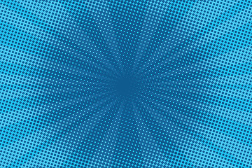 Image showing retro comic blue background raster gradient halftone