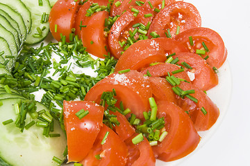 Image showing Fresh vegetable salad