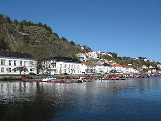 Image showing Solsiden, Risør, Norway