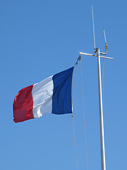 Image showing french flag