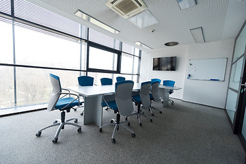 Image showing office meeting room