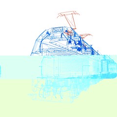 Image showing train.3D illustration