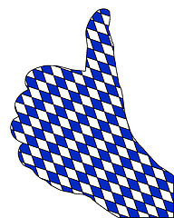 Image showing Bavarian finger signal