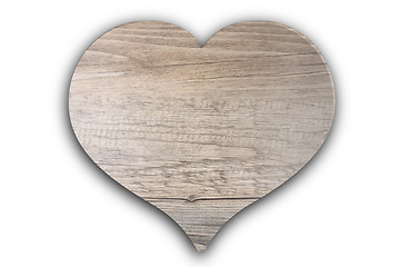 Image showing Wooden heart