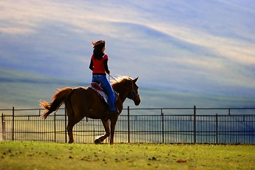 Image showing Horse Riding