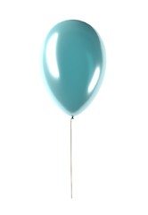 Image showing party blue balloon