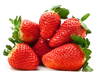 Image showing Garden Strawberries