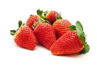 Image showing Garden Strawberries