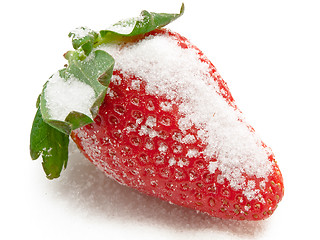 Image showing Strawberry In Sugar