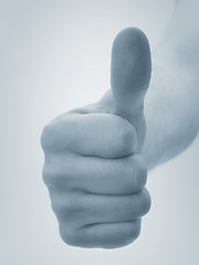 Image showing Thumb up